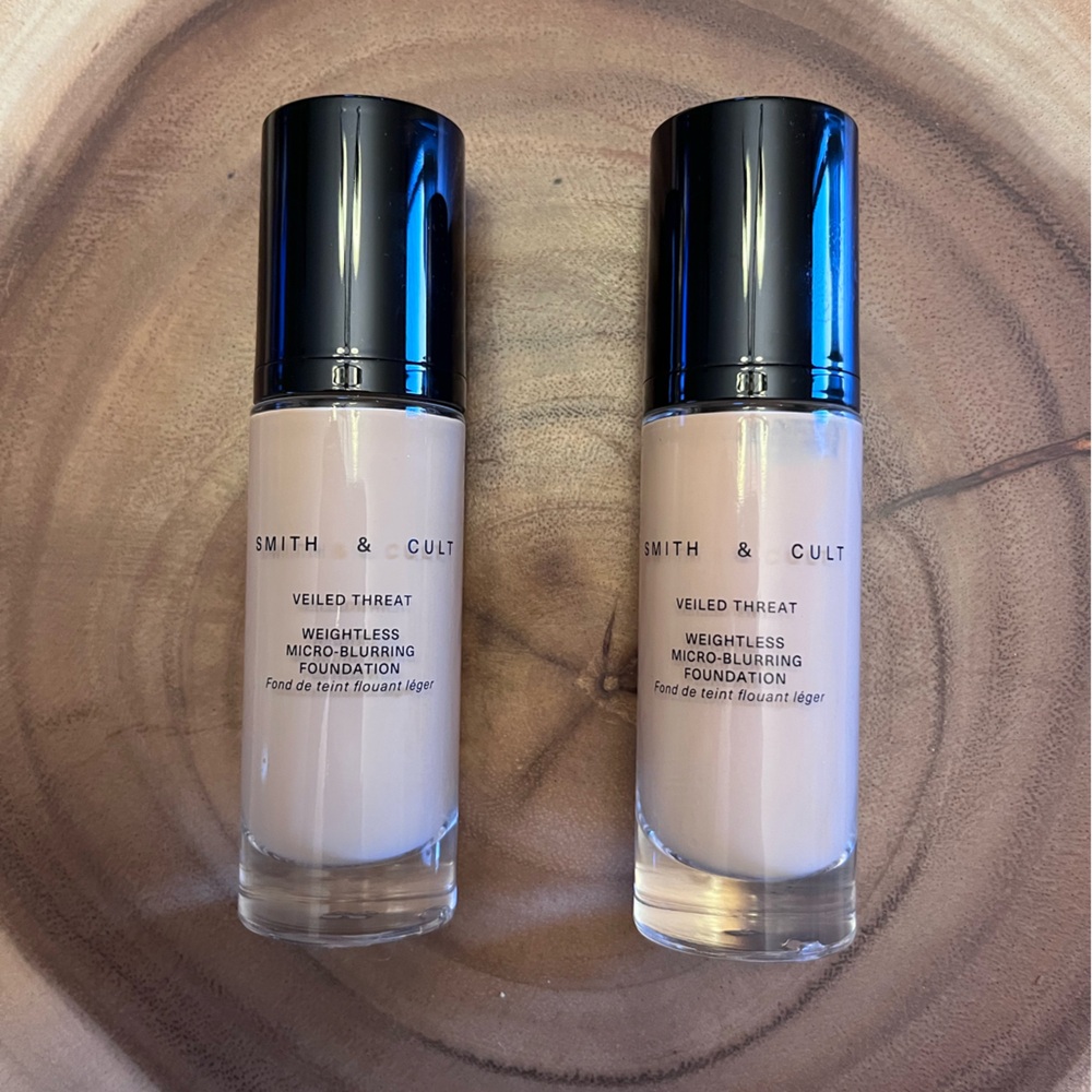 2 PC SET Cult Veiled Threat Foundation - Cream 190 Warm & 170 Warm